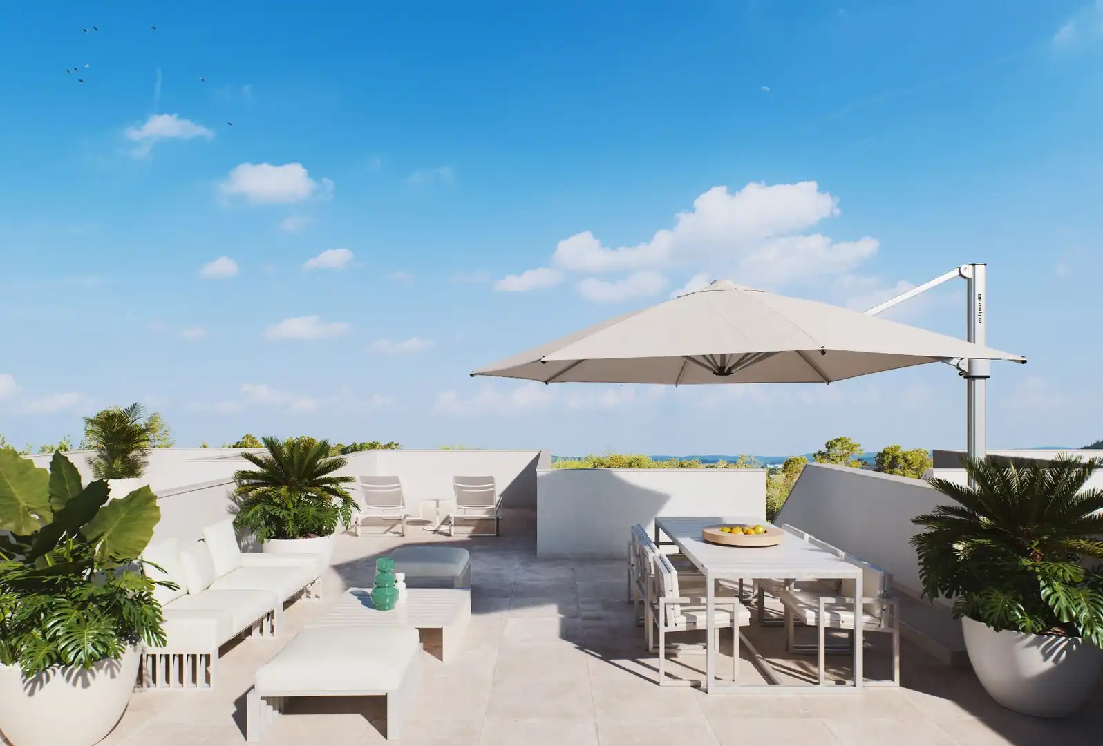 Terraza de Casa adosada en venta en Pilar de la Horadada con Aire acondicionado, Terraza y Piscina
