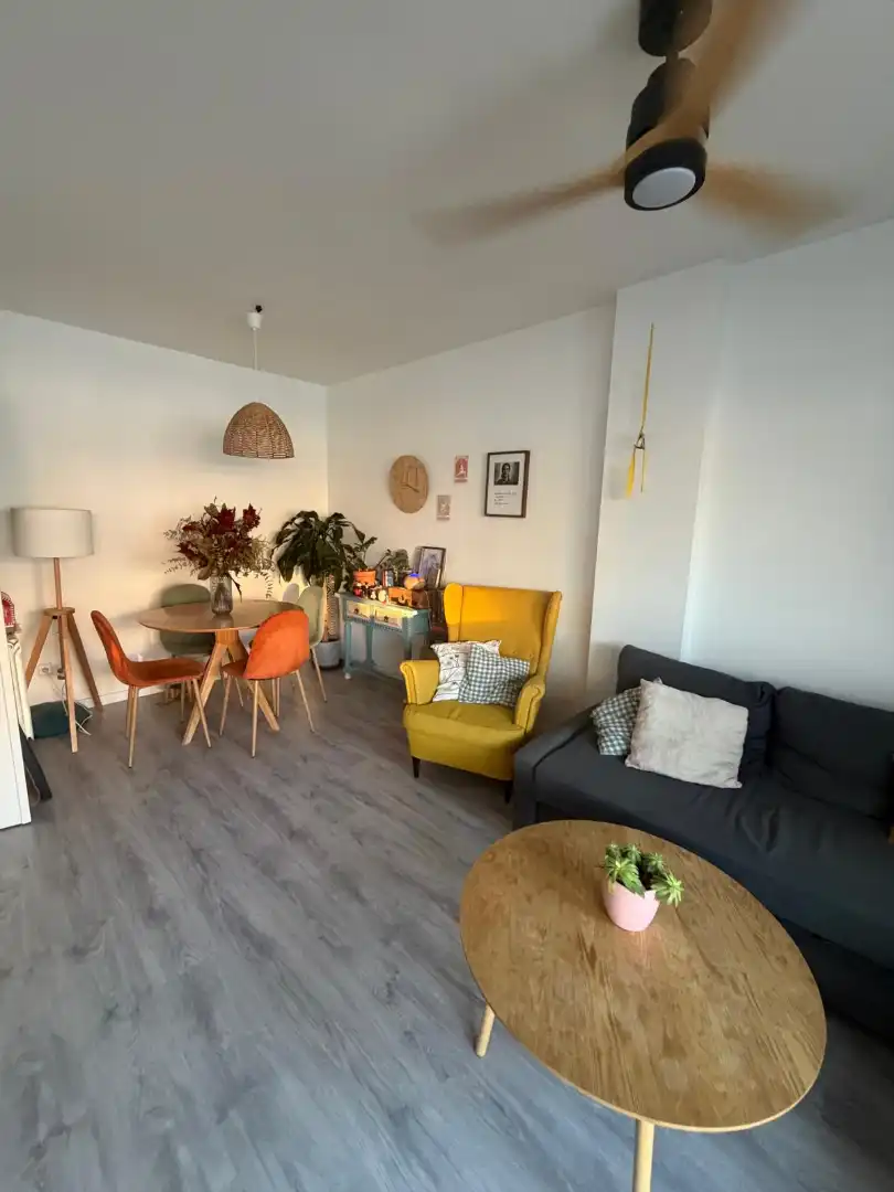 Sala d'estar de Pis en venda en Madrid amb Aire condicionat, Calefacció i Terrassa