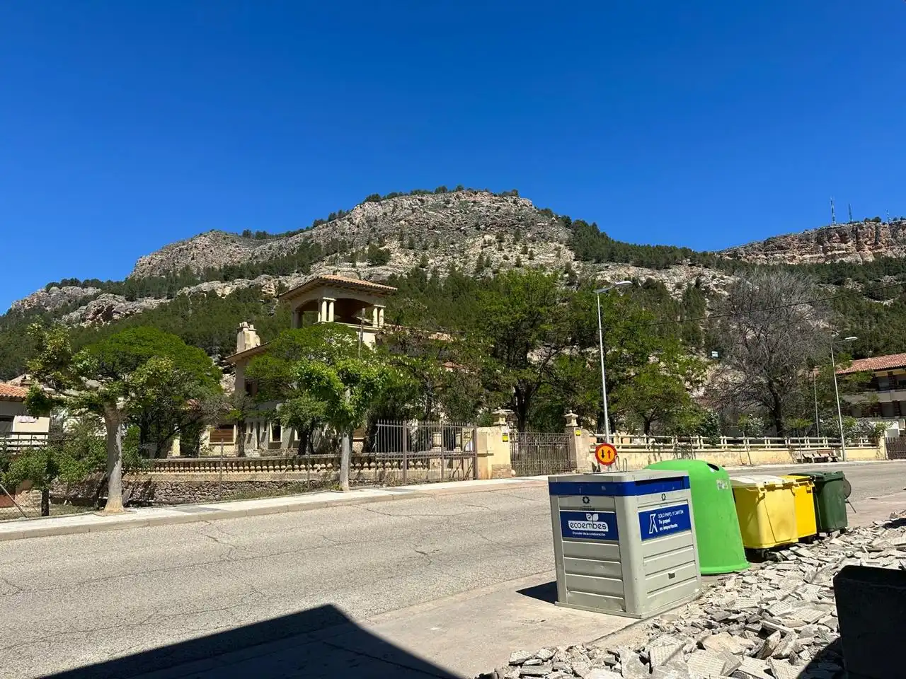 Außenansicht von Wohnung zum Verkauf in Alhama de Aragón mit Heizung, Abstellraum und Balkon