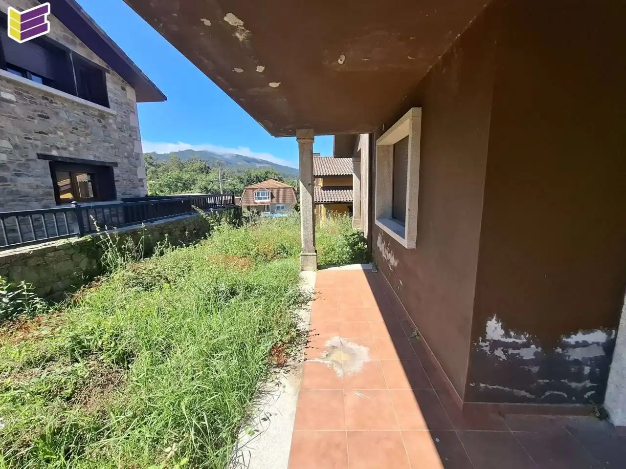 Außenansicht von Haus oder Chalet zum Verkauf in Vilaboa mit Privatgarten und Terrasse