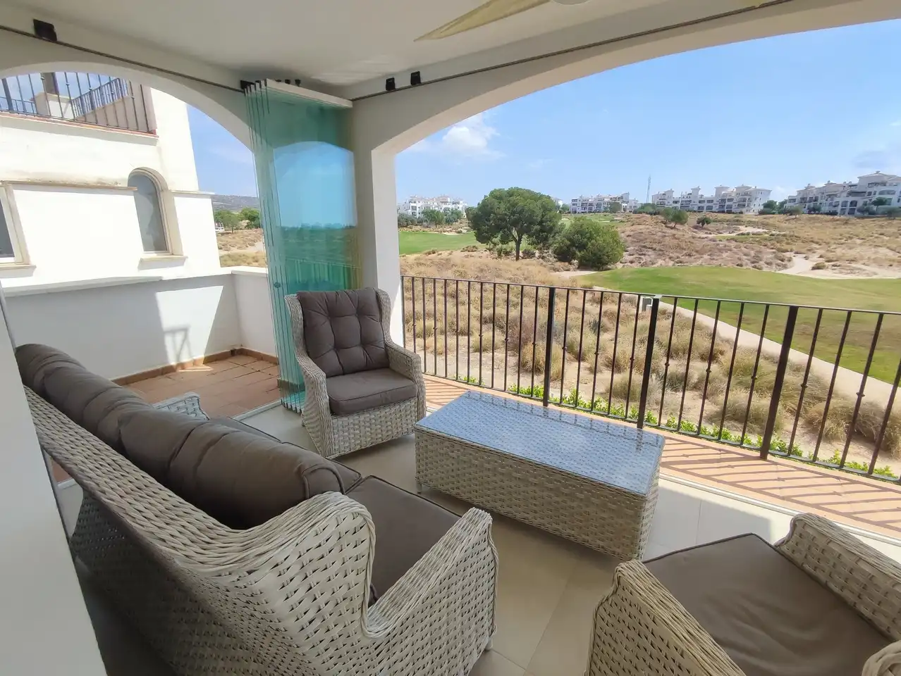 Terrasse von Wohnungen zum Verkauf in Murcia