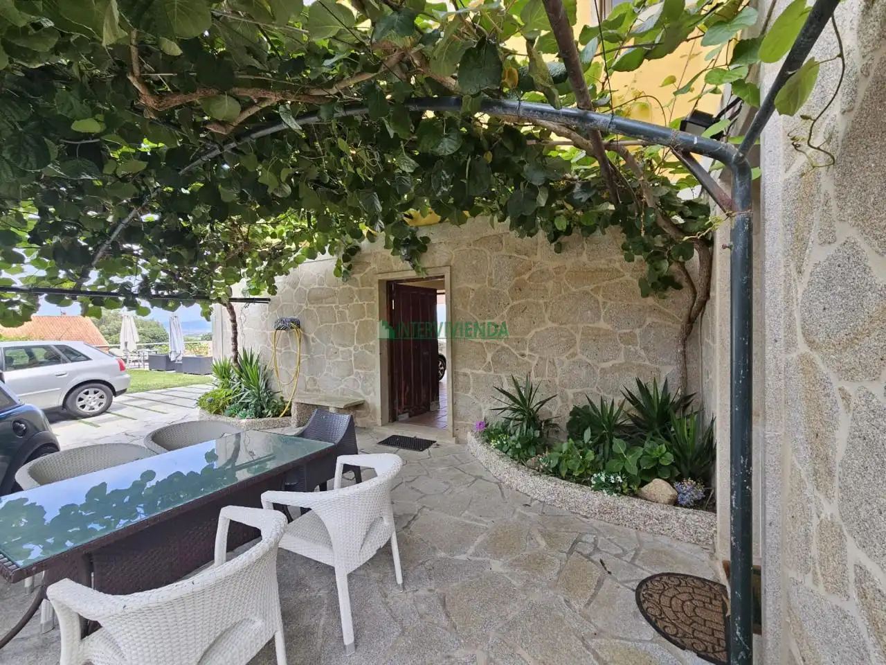Terraza de Casa o chalet en venta en Vigo  con Calefacción, Jardín privado y Terraza