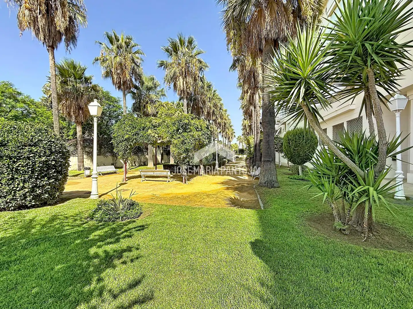 Garden of Flat for sale in Jerez de la Frontera  with Air Conditioner, Private garden and Parquet flooring