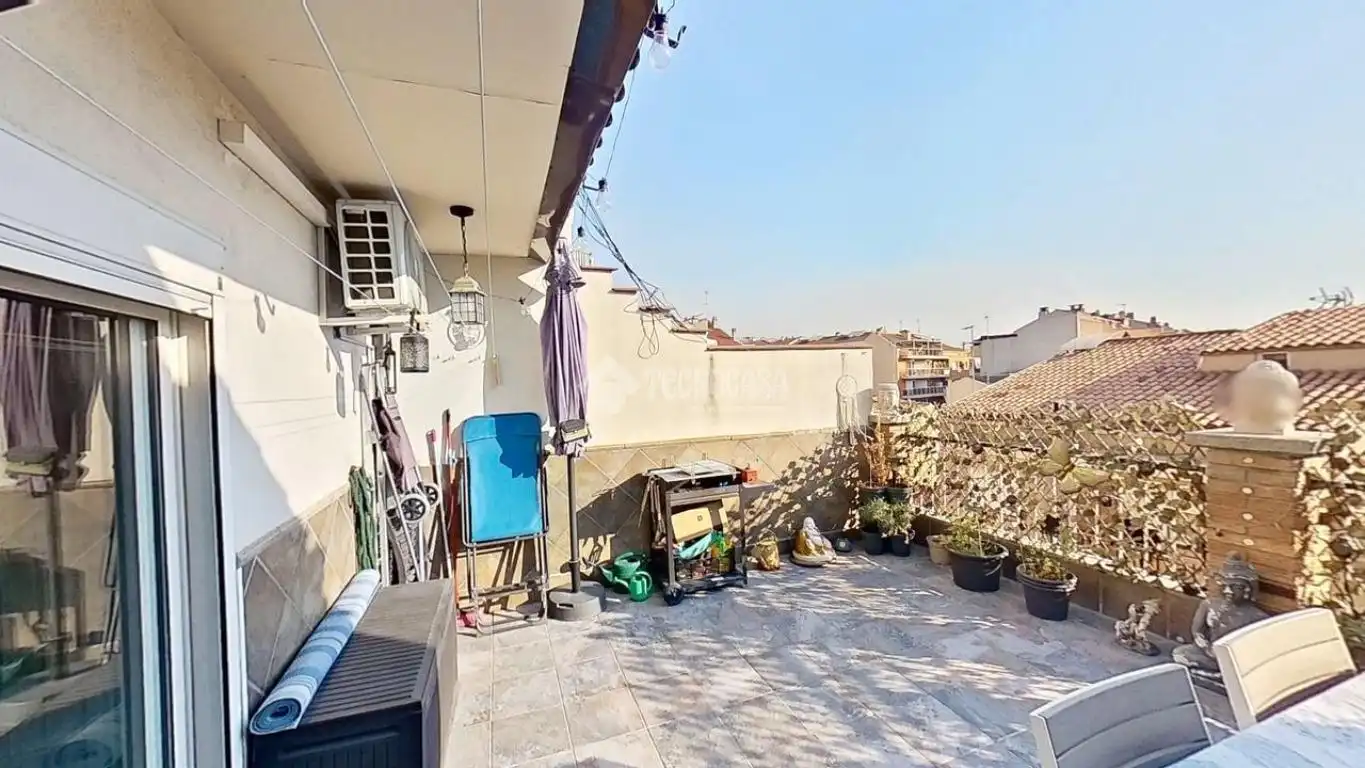 Terrace of Flat for sale in Manresa  with Terrace, Storage room and Furnished