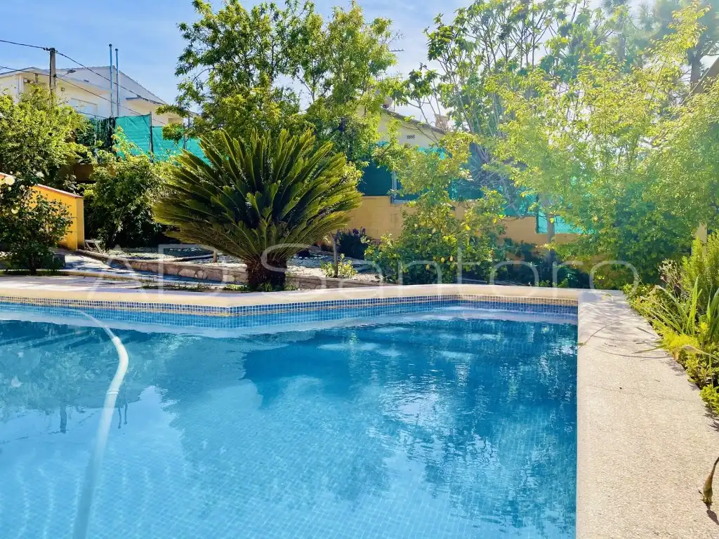 Swimming pool of Houses for sale in Sant Pere de Ribes  with Private garden, Terrace and Swimming Pool
