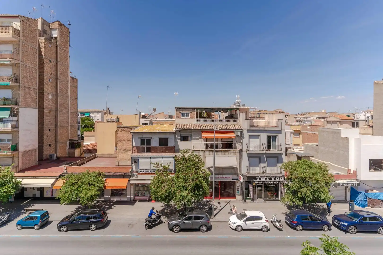 Exterior view of Flat for rent in Granada  with Furnished