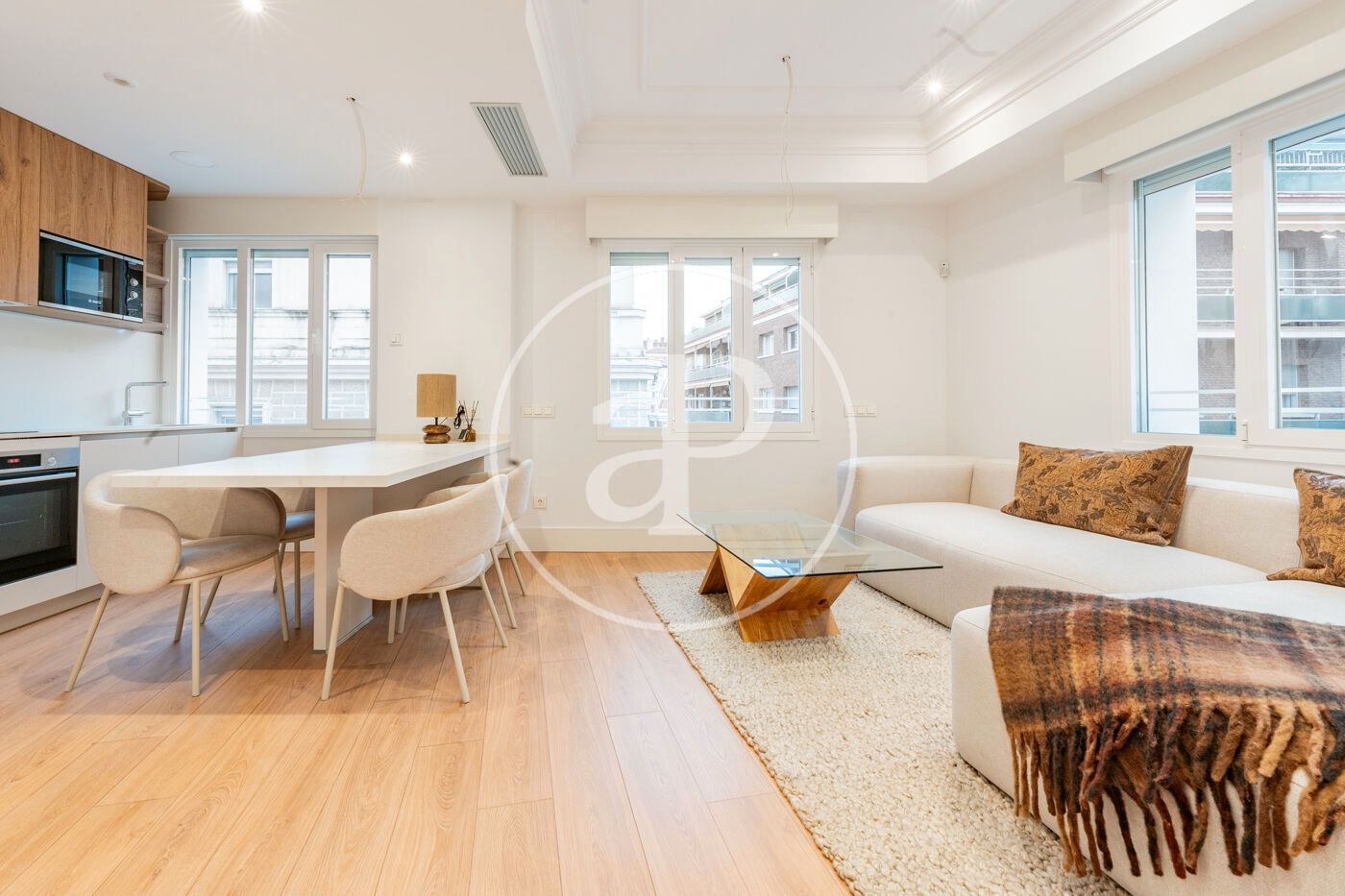 Sala de estar de Piso en venta en  Madrid Capital con Aire acondicionado, Calefacción y Trastero