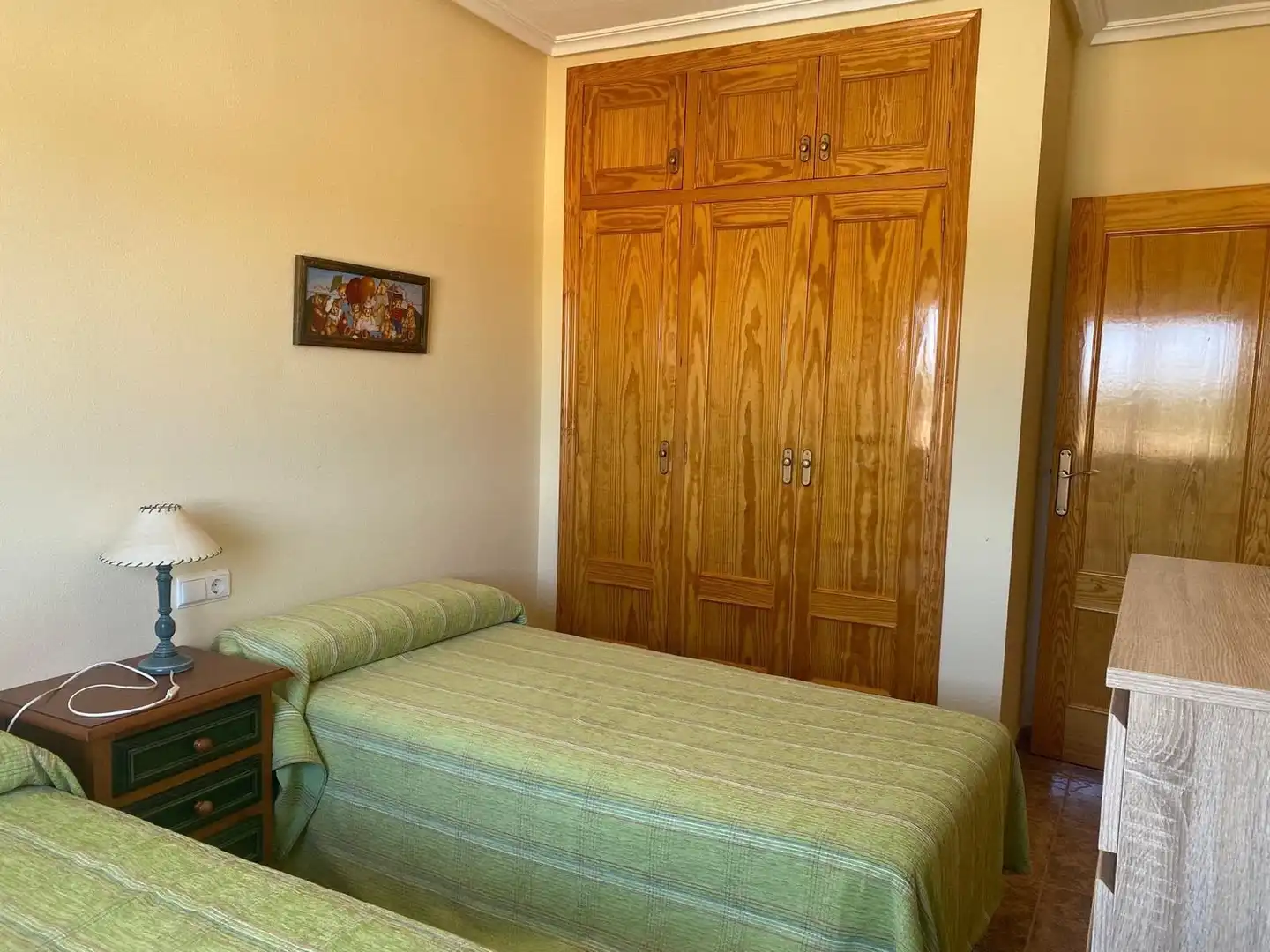 Bedroom of Flat for rent in Orihuela  with Air Conditioner, Heating and Terrace