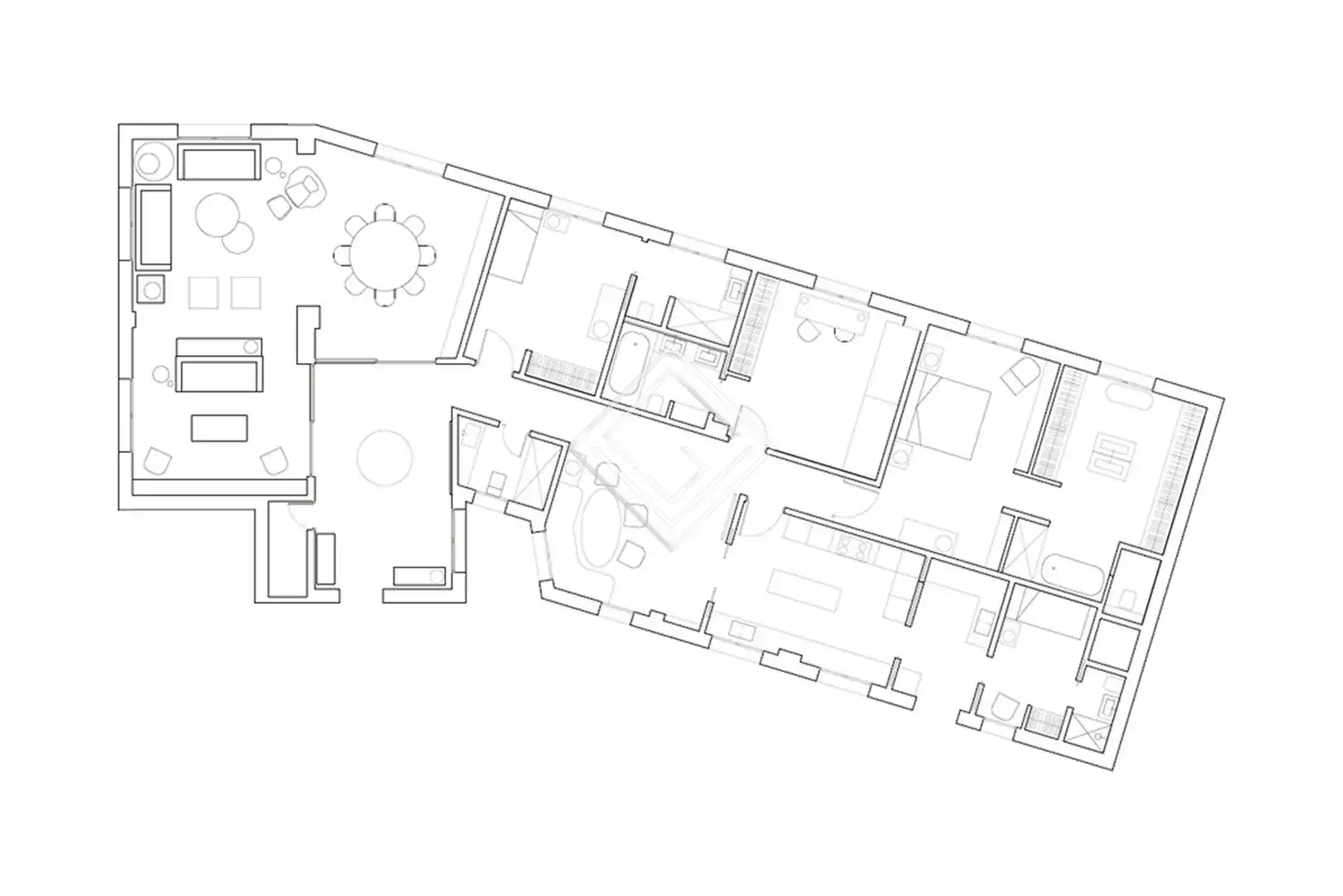 Appartamento con ascensore in vendita a Barrio de Salamanca, imagen 2