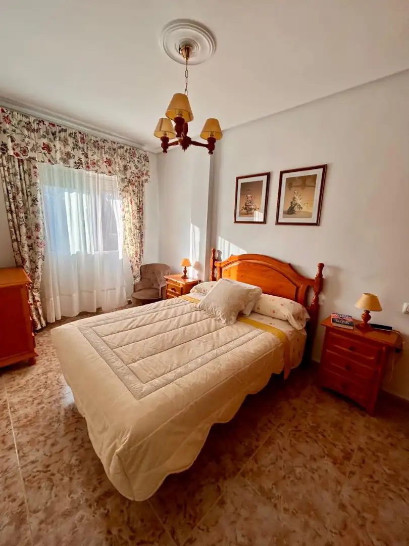 Bedroom of Flat for sale in Aldea del Cano  with Heating, Terrace and Furnished