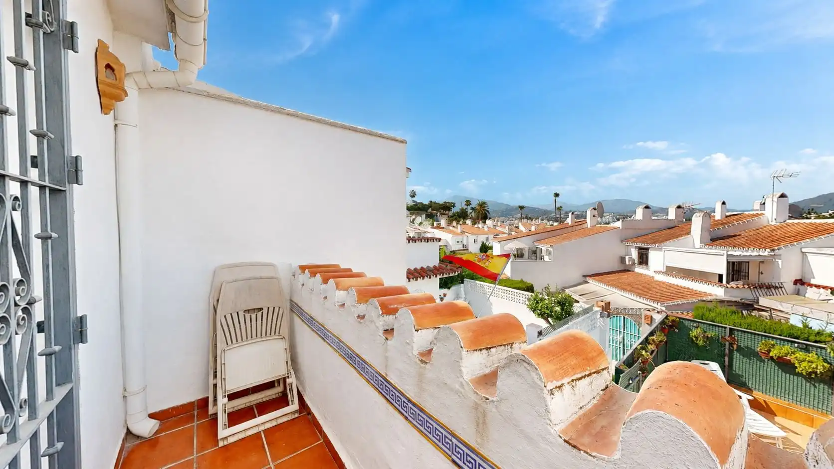 Terraza de Casa adosada en venta en Estepona con Piscina comunitaria