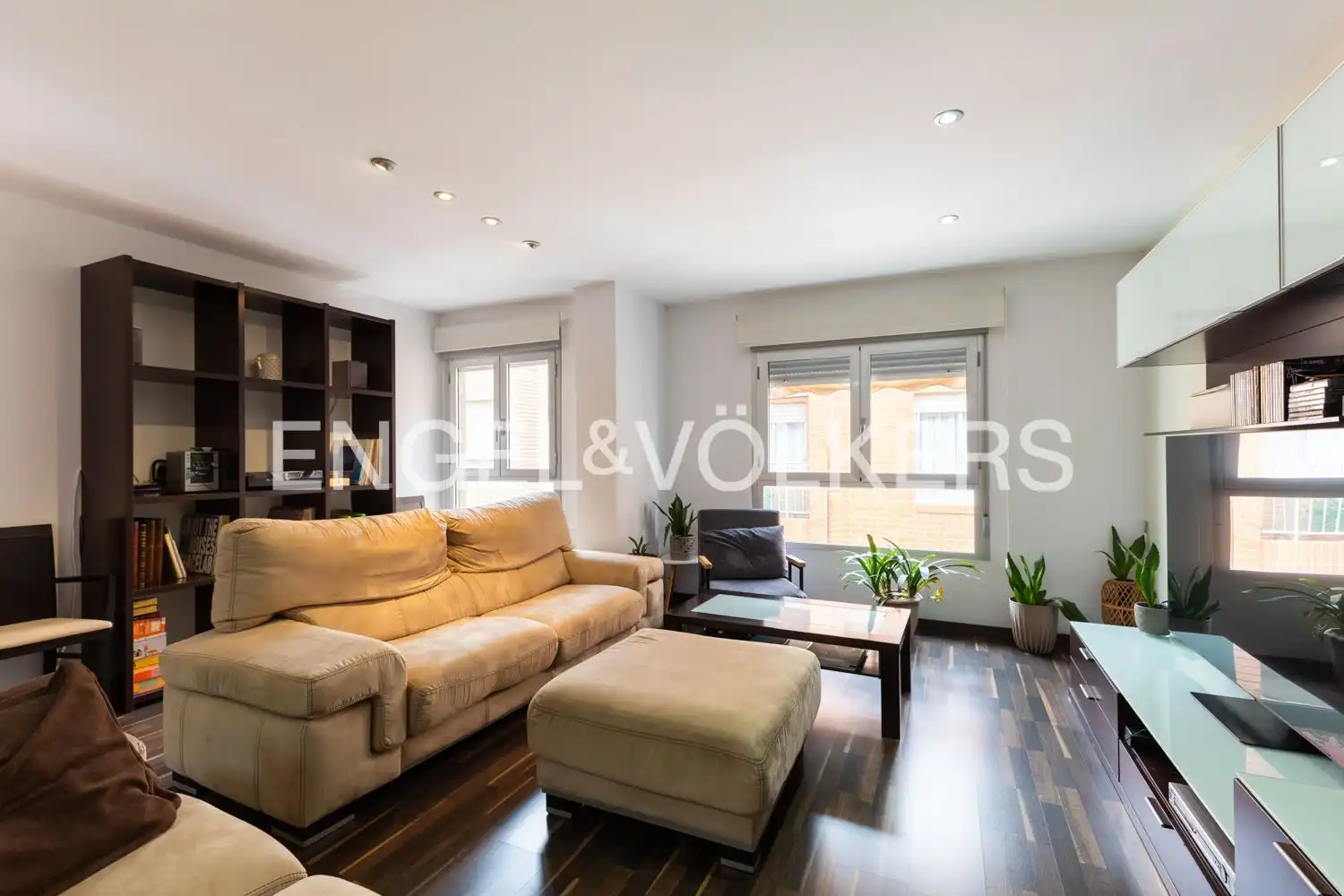 Sala de estar de Piso en venta en Sueca con Aire acondicionado, Calefacción y Parquet