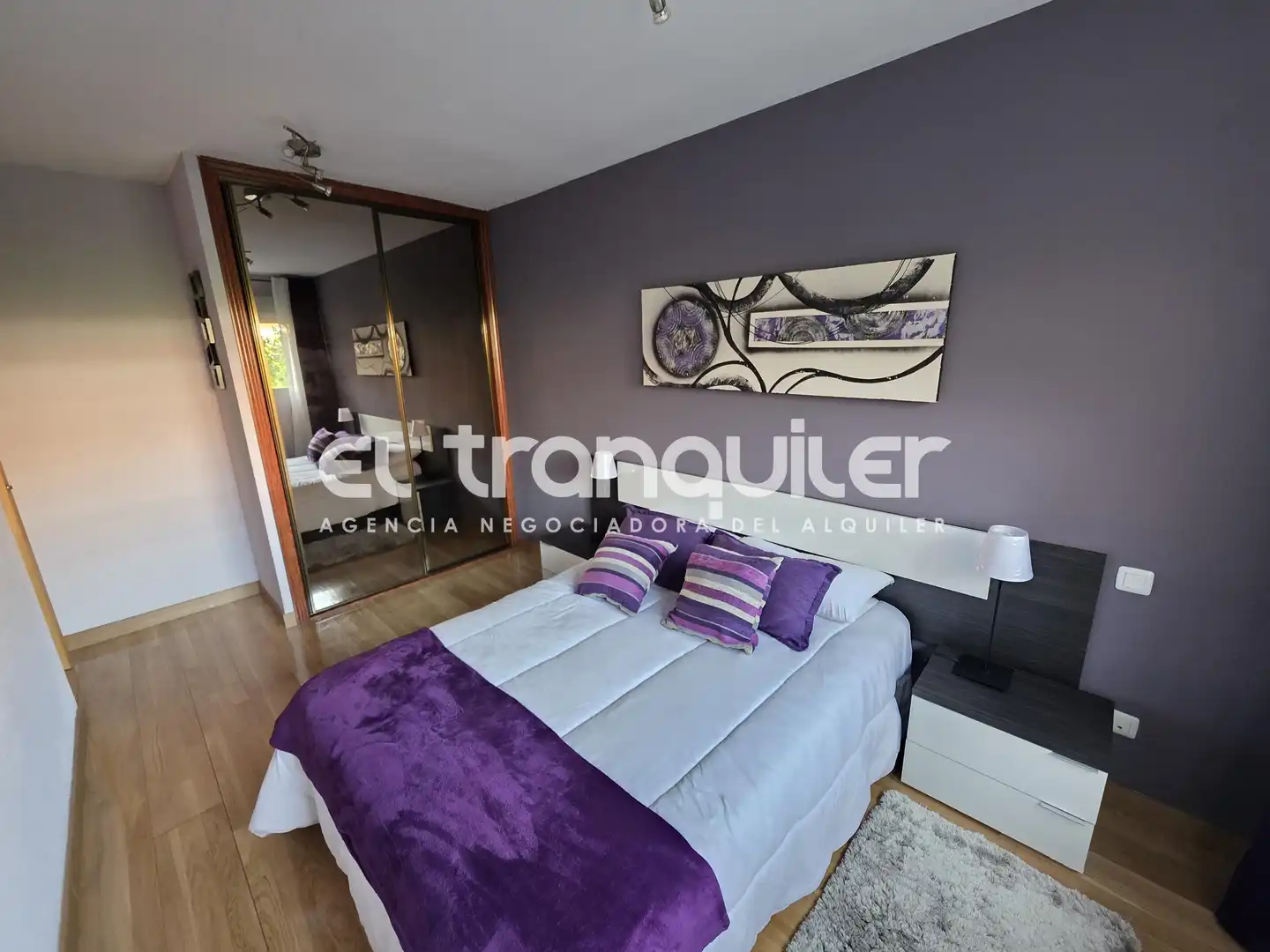 Habitación de Piso de alquiler en Madrid con Aire acondicionado, Parquet y Amueblado