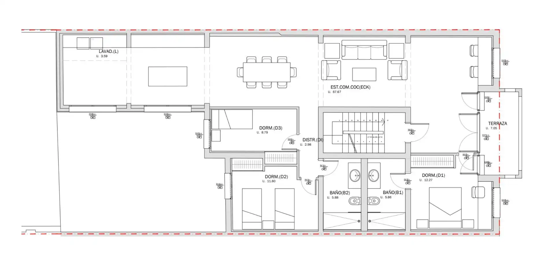 Attic for sale in  Palma de Mallorca  with Air Conditioner, Private garden and Terrace