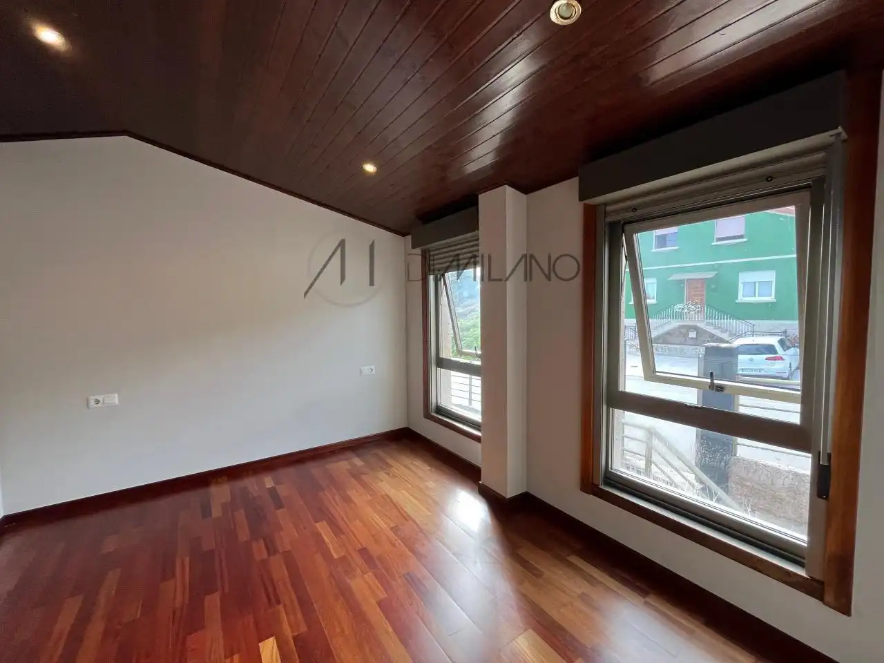 Sala de estar de Casa o chalet en venta en Cangas  con Calefacción, Jardín privado y Terraza