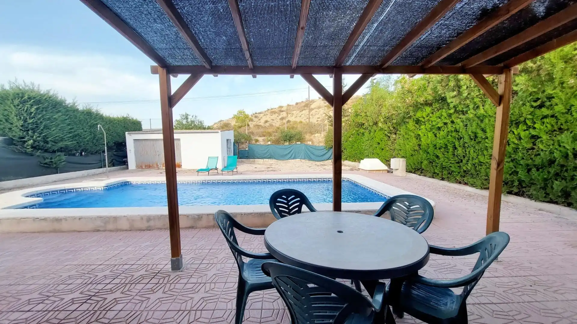 Terrassa de Finca rústica en venda en Murcia amb Aire condicionat, Calefacció i Jardí privat