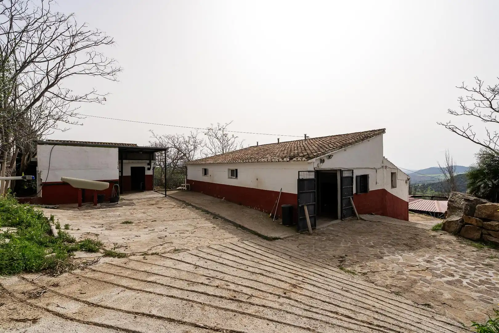 Vista exterior de Finca rústica en venta en Villanueva de la Concepción con Terraza, Piscina y Amueblado