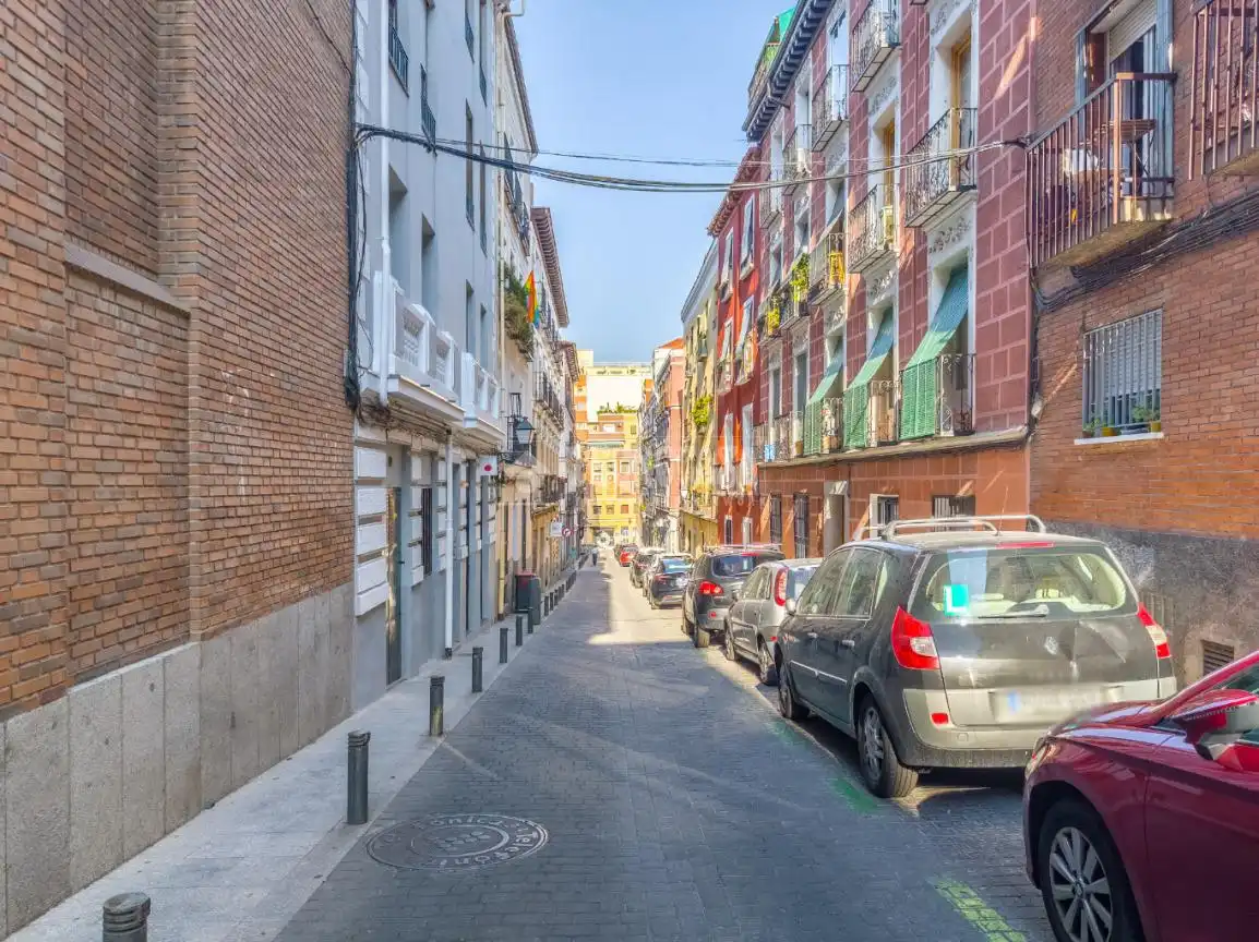 Vista exterior de Piso en venta en Madrid con Terraza