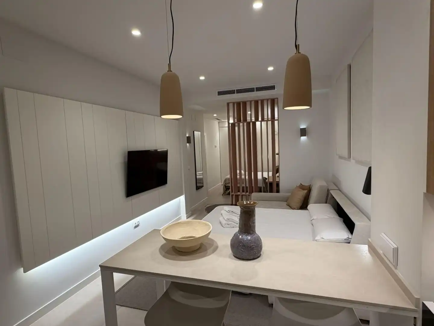 Sala d'estar de Loft en venda en Sevilla amb Aire condicionat, Calefacció i Moblat