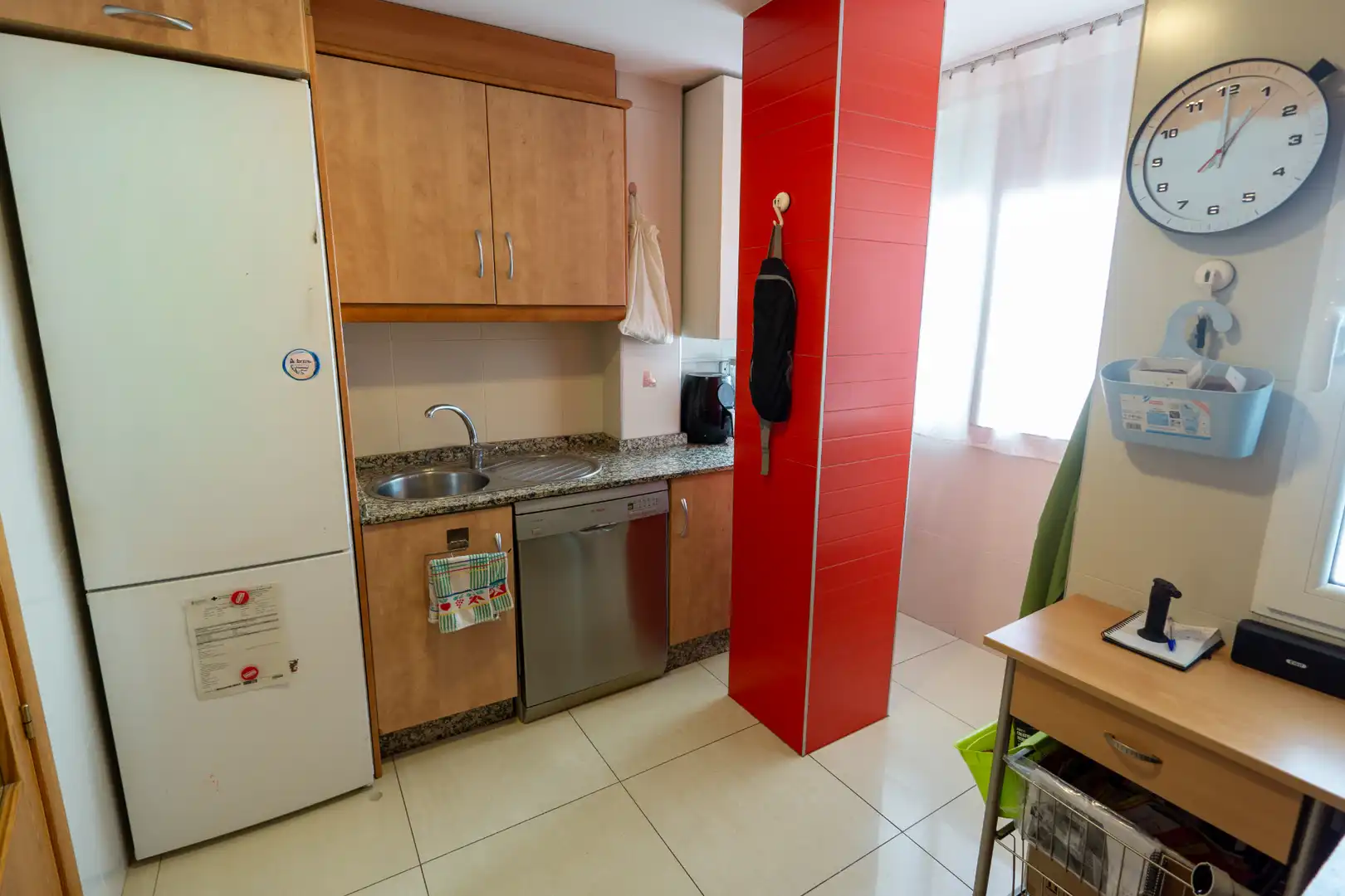 Kitchen of Flat for sale in Ibi  with Furnished and Balcony