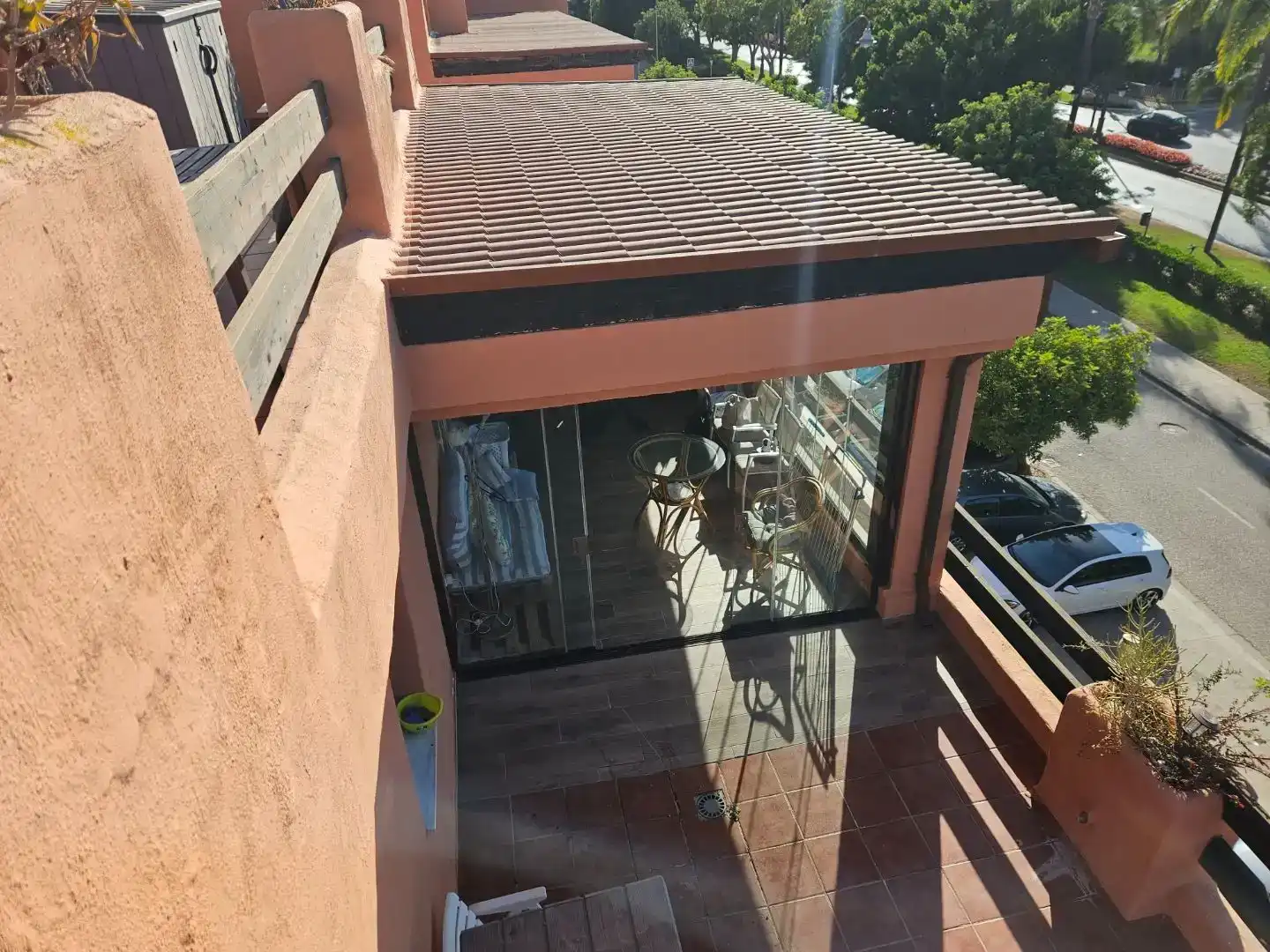 Terrassa de Pis en venda en Estepona amb Aire condicionat, Calefacció i Jardí privat