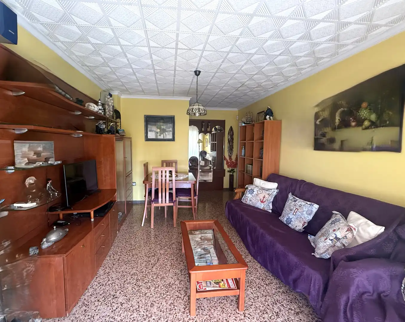 Sala d'estar de Pis en venda en Blanes amb Aire condicionat, Moblat i Balcó