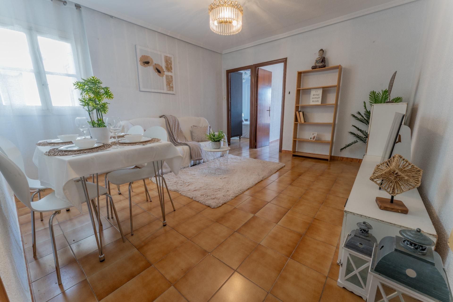 Sala d'estar de Pis en venda en Elche / Elx amb Balcó