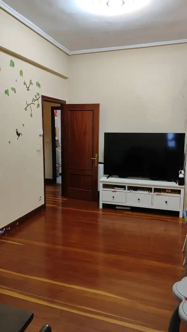 Sala de estar de Piso en venta en Bilbao  con Calefacción, Amueblado y Horno