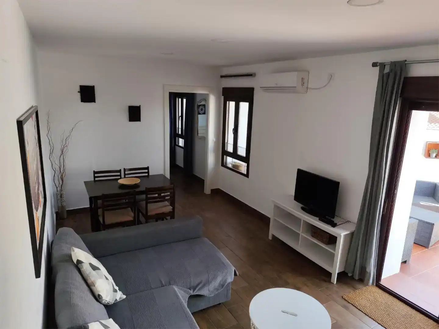 Sala d'estar de Apartament en venda en Cáceres Capital amb Aire condicionat i Piscina