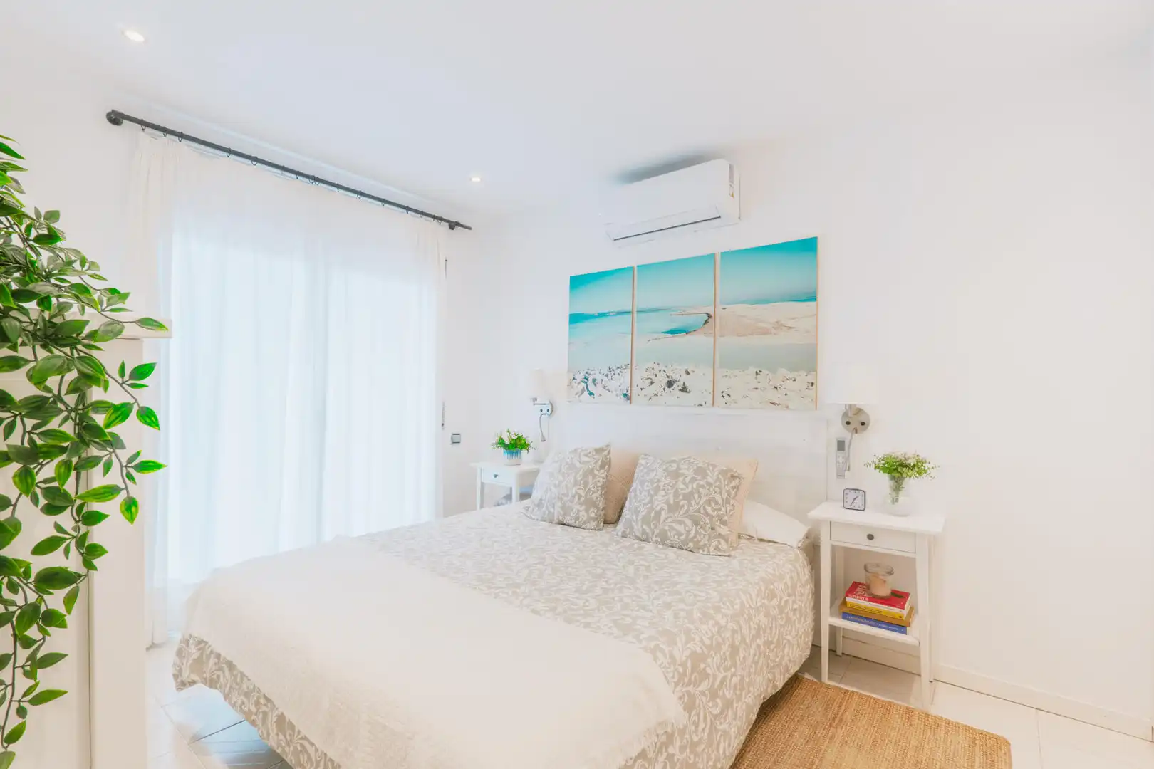 Schlafzimmer von Haus oder Chalet zur Miete in Sant Vicenç de Montalt mit Heizung und Terrasse