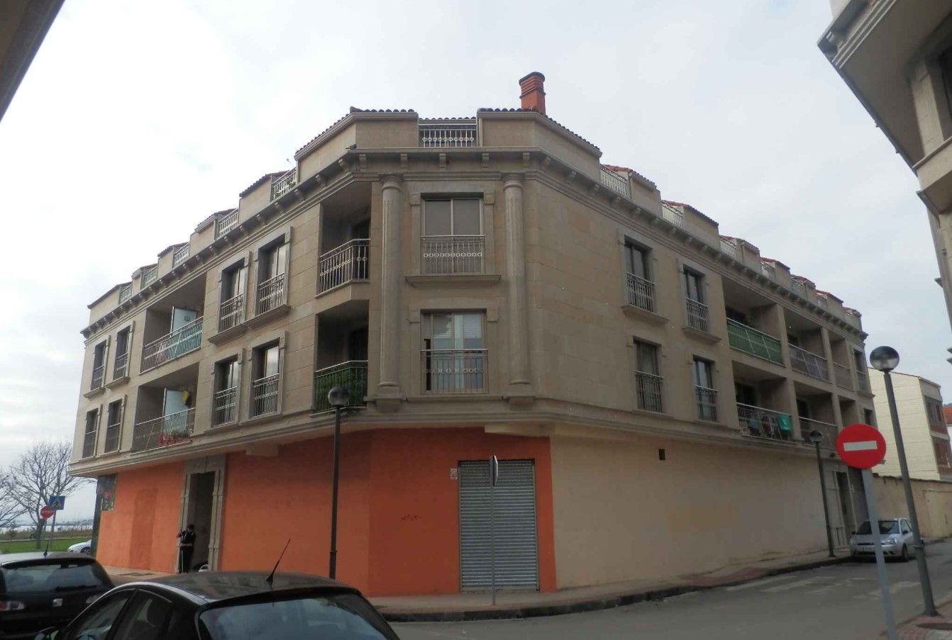 Vista exterior de Traster en venda en Moaña