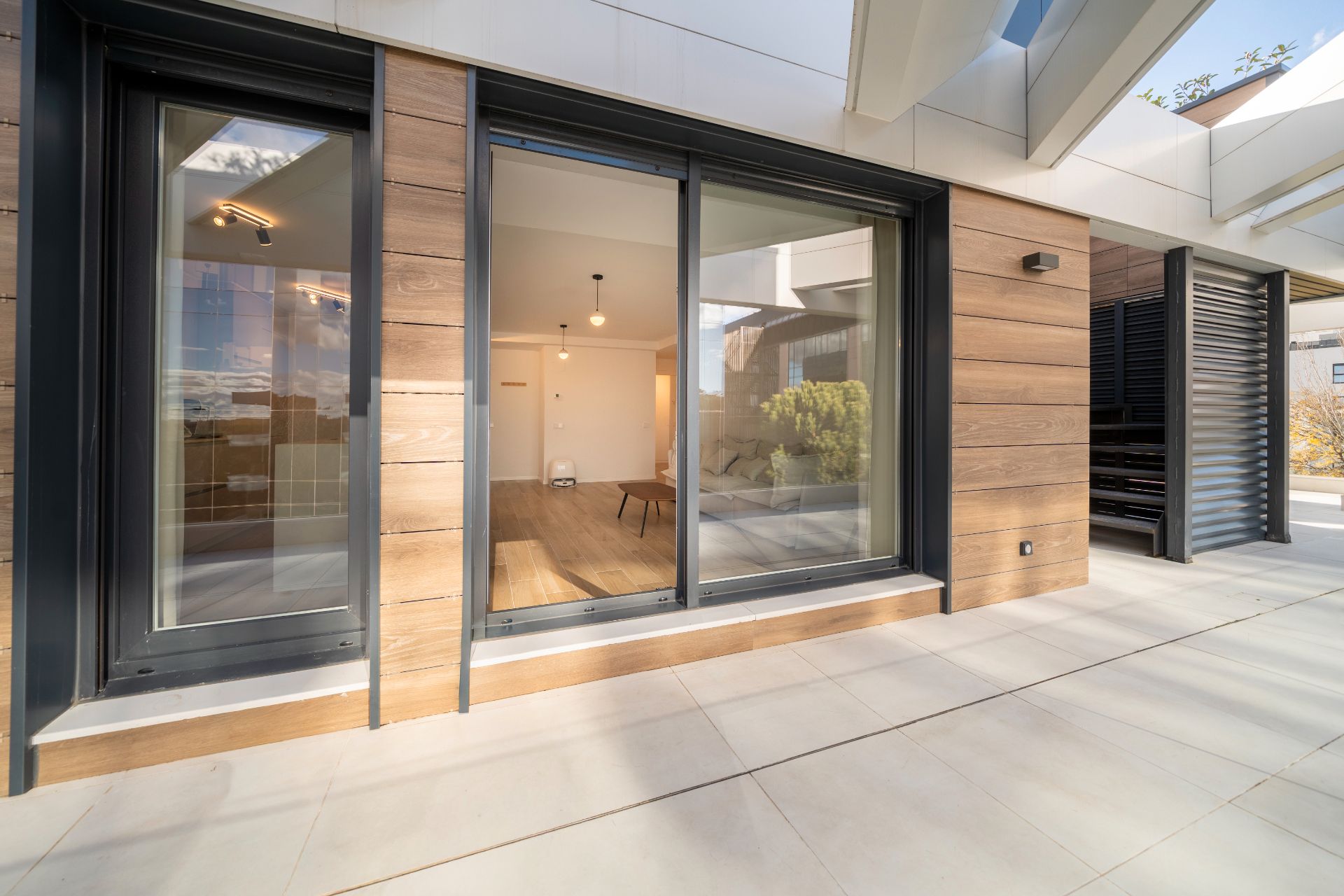 Terrace of Flat for sale in  Madrid Capital  with Heating, Terrace and Storage room