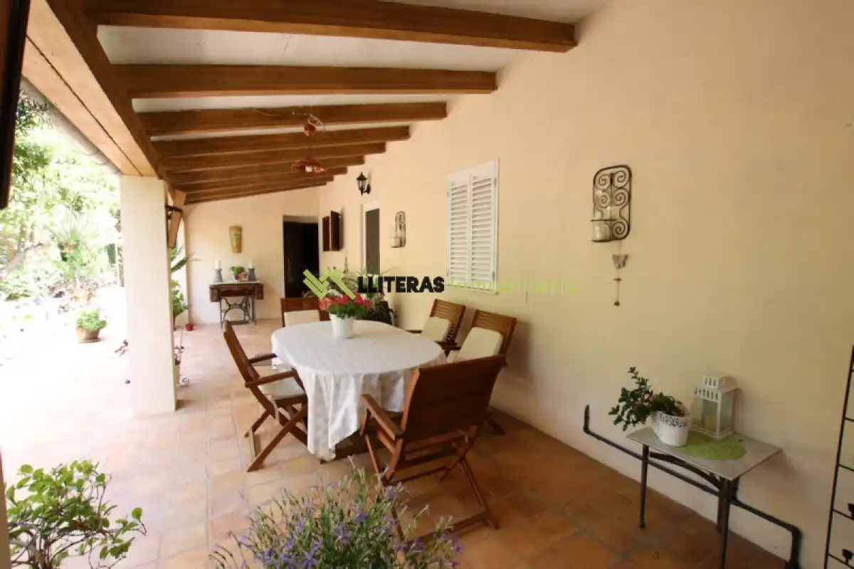 Terrasse von Country house zum Verkauf in Inca mit Klimaanlage, Privatgarten und Terrasse
