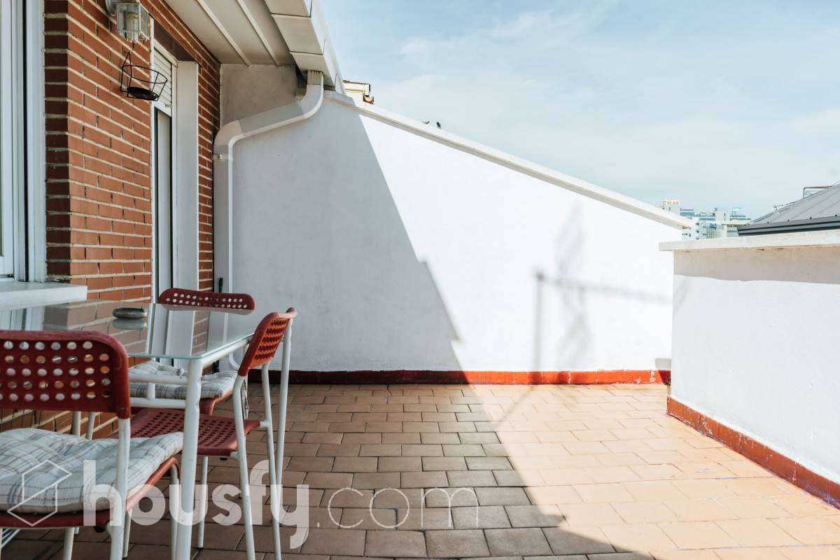 Terrace of Flat for sale in  Madrid Capital