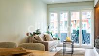 Living room of Flat for sale in  Barcelona Capital  with Air Conditioner, Heating and Terrace