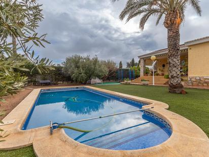 Swimming pool of House or chalet for sale in San Vicente del Raspeig / Sant Vicent del Raspeig  with Air Conditioner, Private garden and Terrace