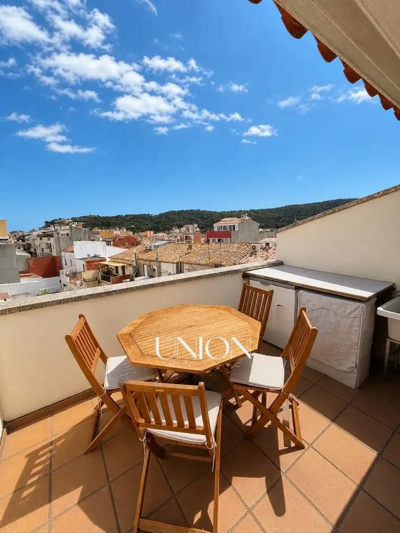 Terrassa de Casa adosada de lloguer en Sant Feliu de Guíxols amb Aire condicionat, Calefacció i Terrassa