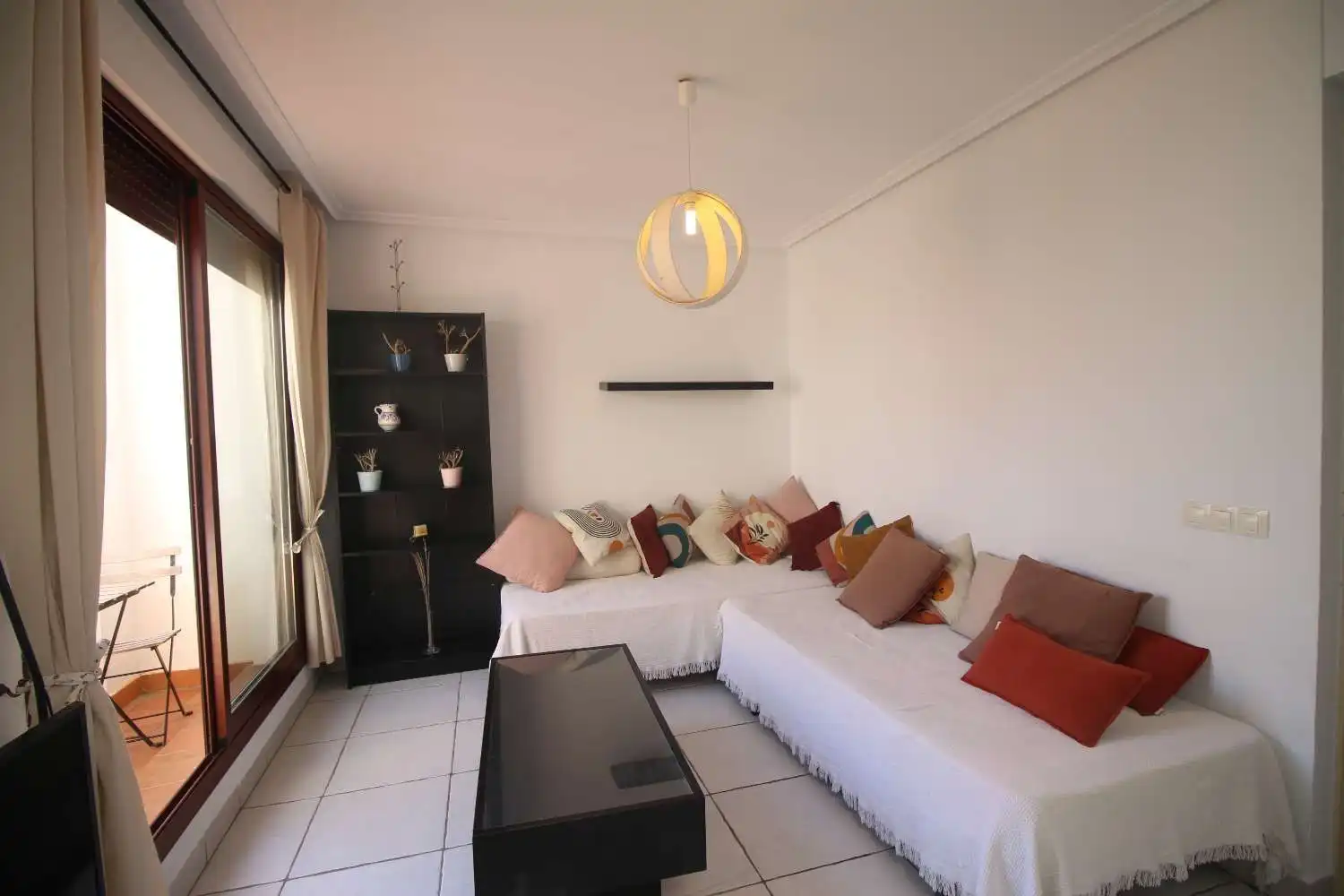 Sala de estar de Ático en venta en Vera con Aire acondicionado, Terraza y Piscina