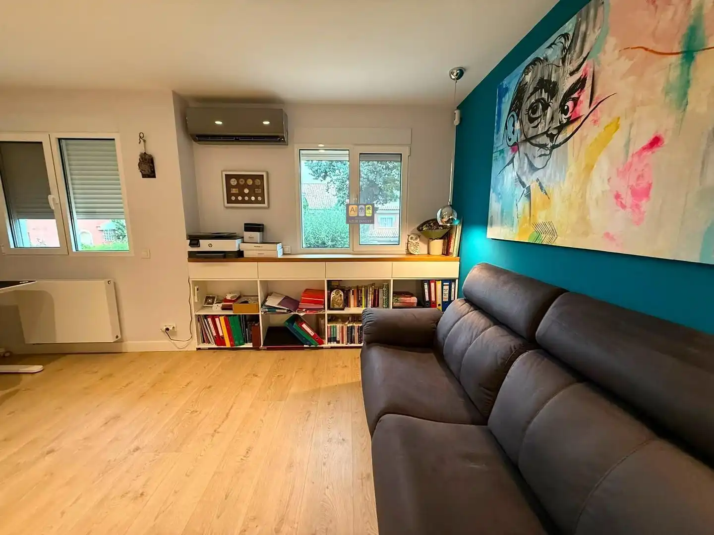 Living room of Detached homes for rent in Sant Joan d'Alacant  with Air Conditioner, Heating and Private garden