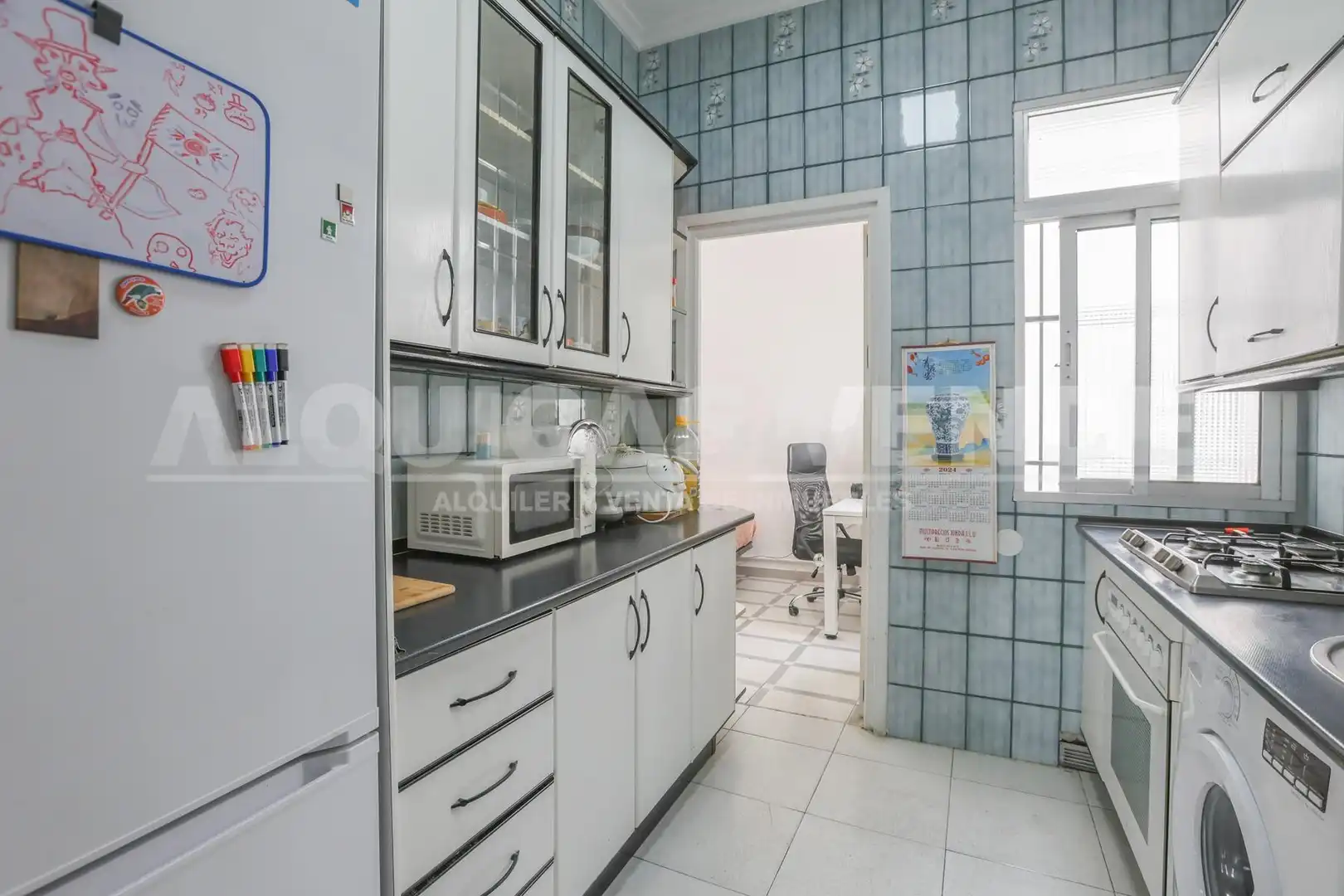 Kitchen of Flat for sale in Sevilla  with Air Conditioner