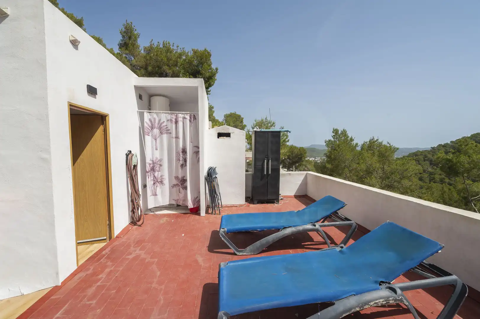 Terraza de Casa adosada en venta en Santa Eulària des Riu con Aire acondicionado y Calefacción