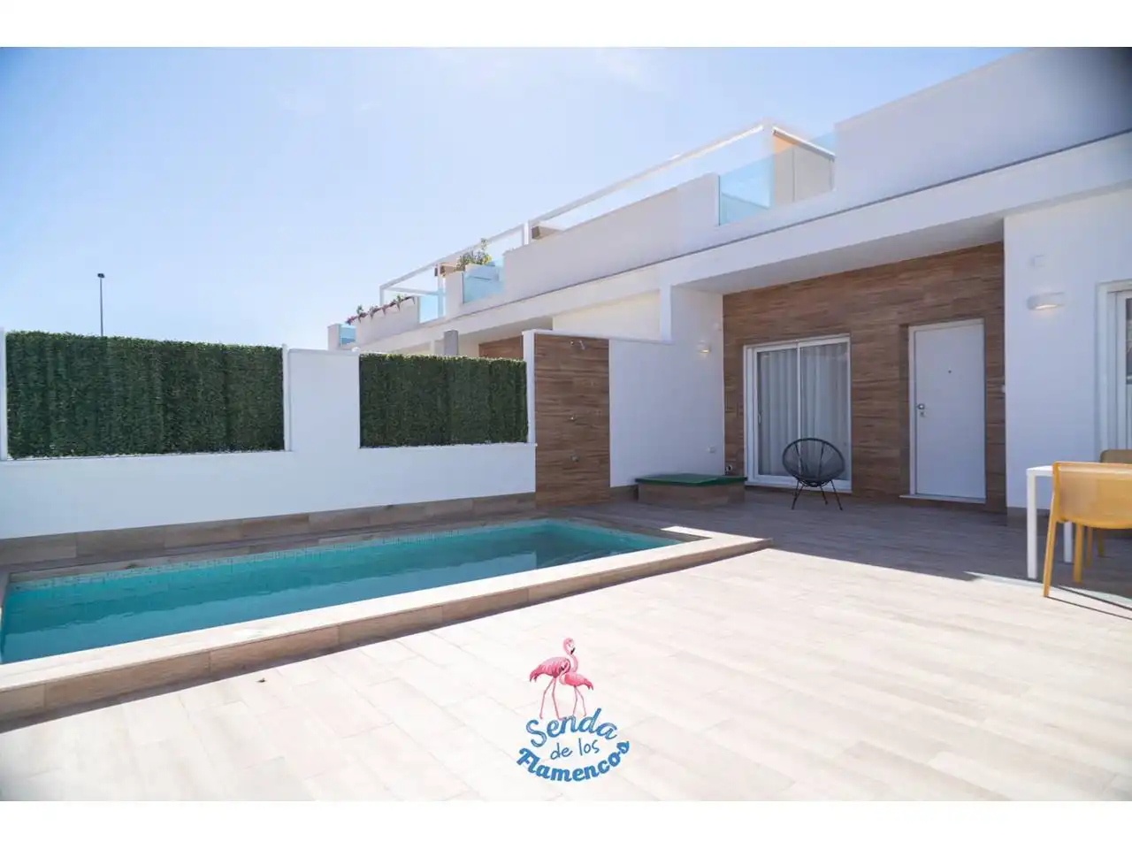Schwimmbecken von Wohnung zum Verkauf in San Javier mit Klimaanlage, Terrasse und Schwimmbad