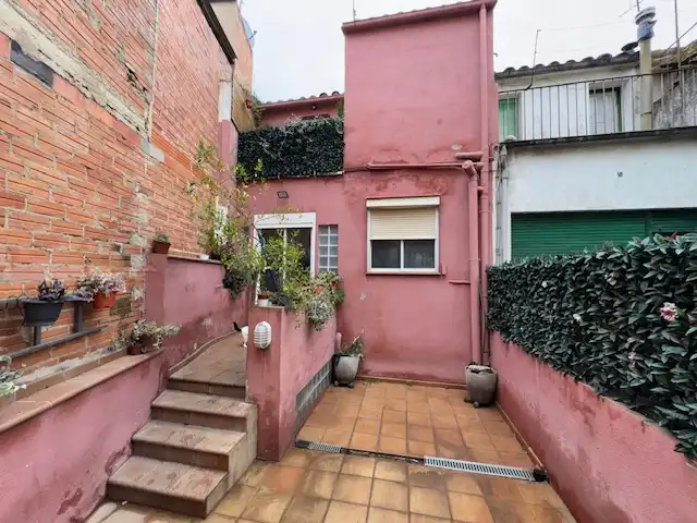 Terrassa de Casa adosada en venda en Anglès amb Calefacció, Jardí privat i Terrassa