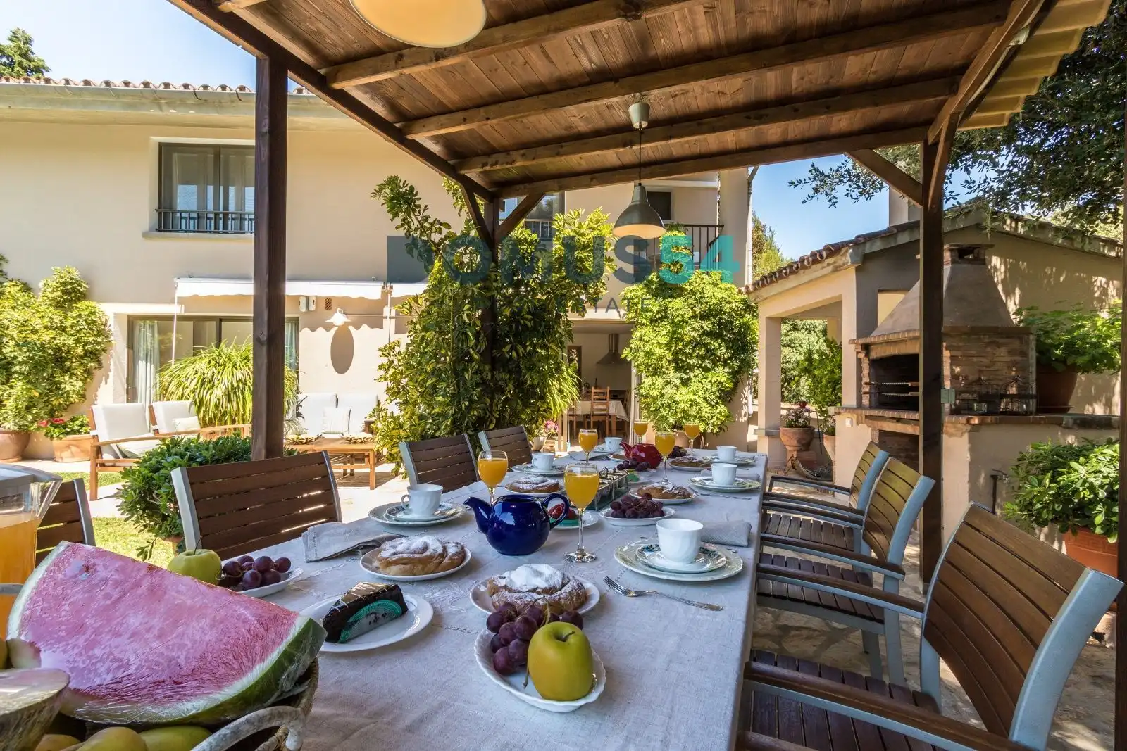 Terraza de Finca rústica en venta en Pollença con Aire acondicionado, Terraza y Piscina