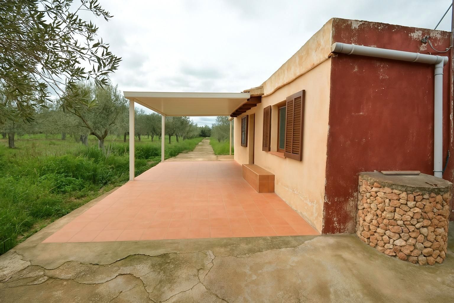 Vista exterior de Finca rústica en venda en Santa Eugènia amb Calefacció, Jardí privat i Traster