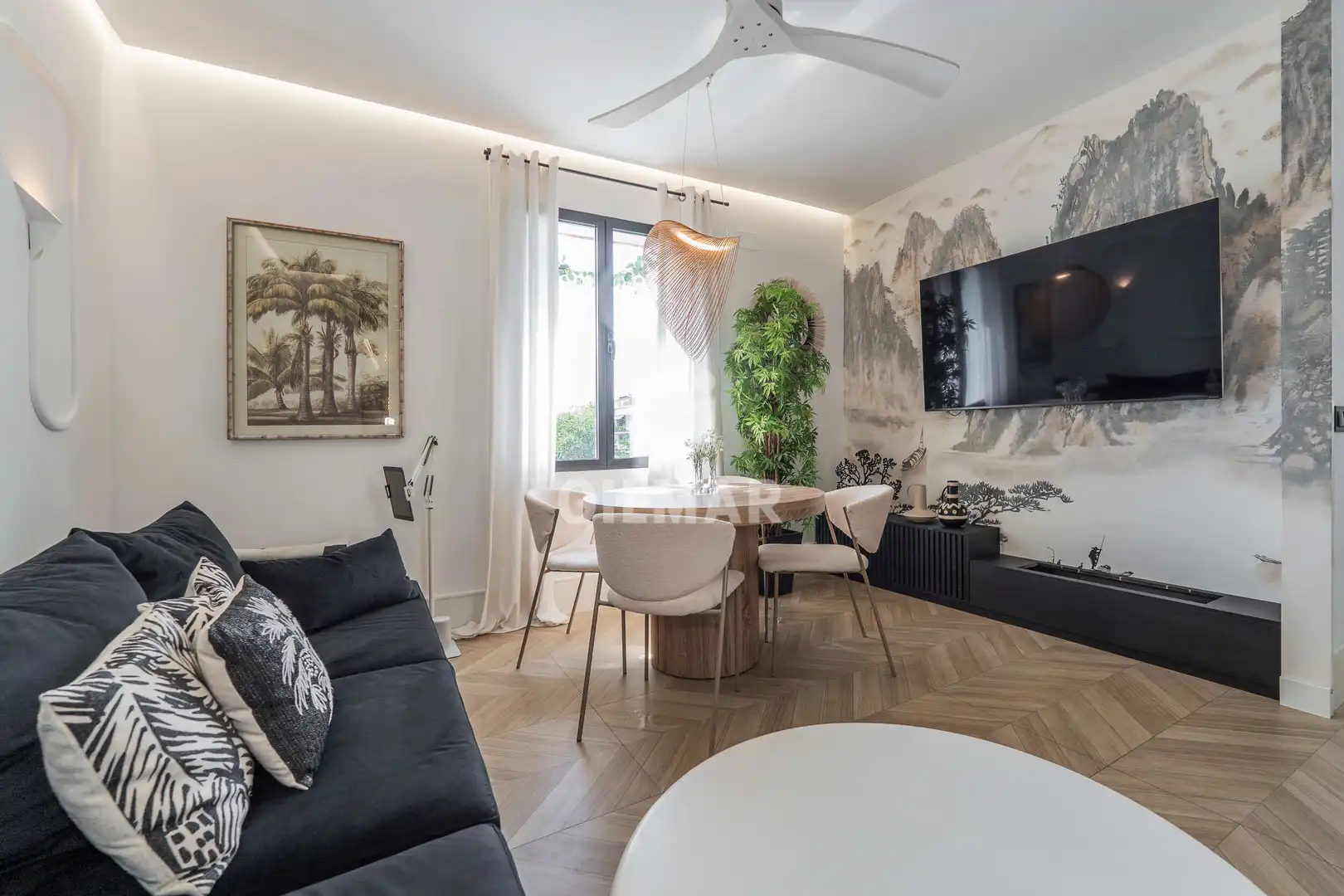 Living room of Flat for sale in Madrid  with Heating