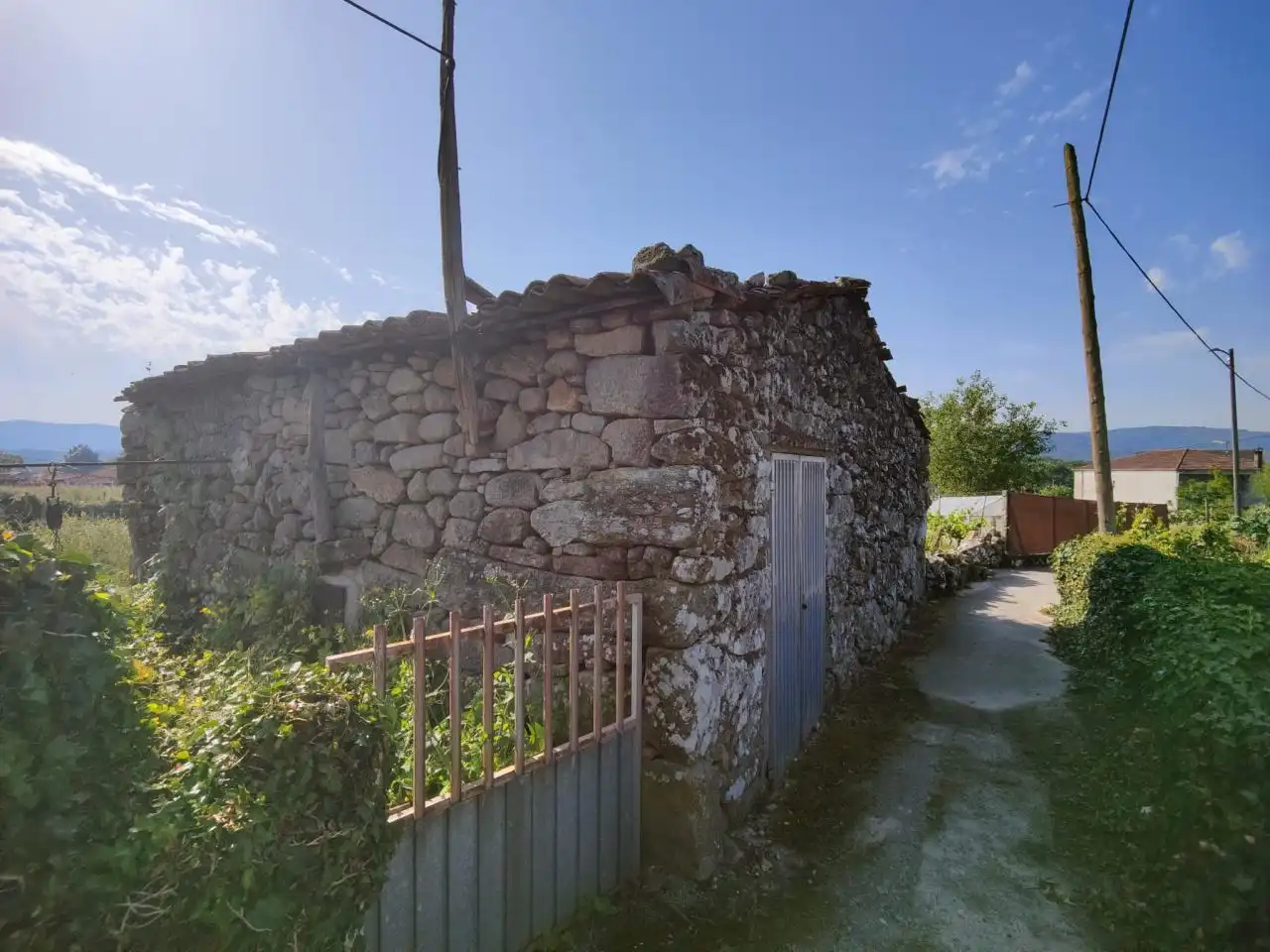 Vista exterior de Casa o chalet en venta en Taboadela con Jardín privado, Terraza y Amueblado