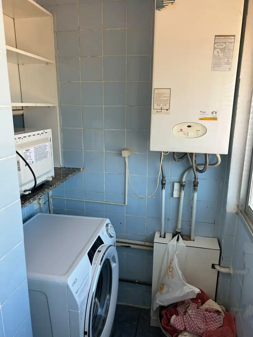 Kitchen of Flat for rent in Valencia  with Air Conditioner, Heating and Furnished