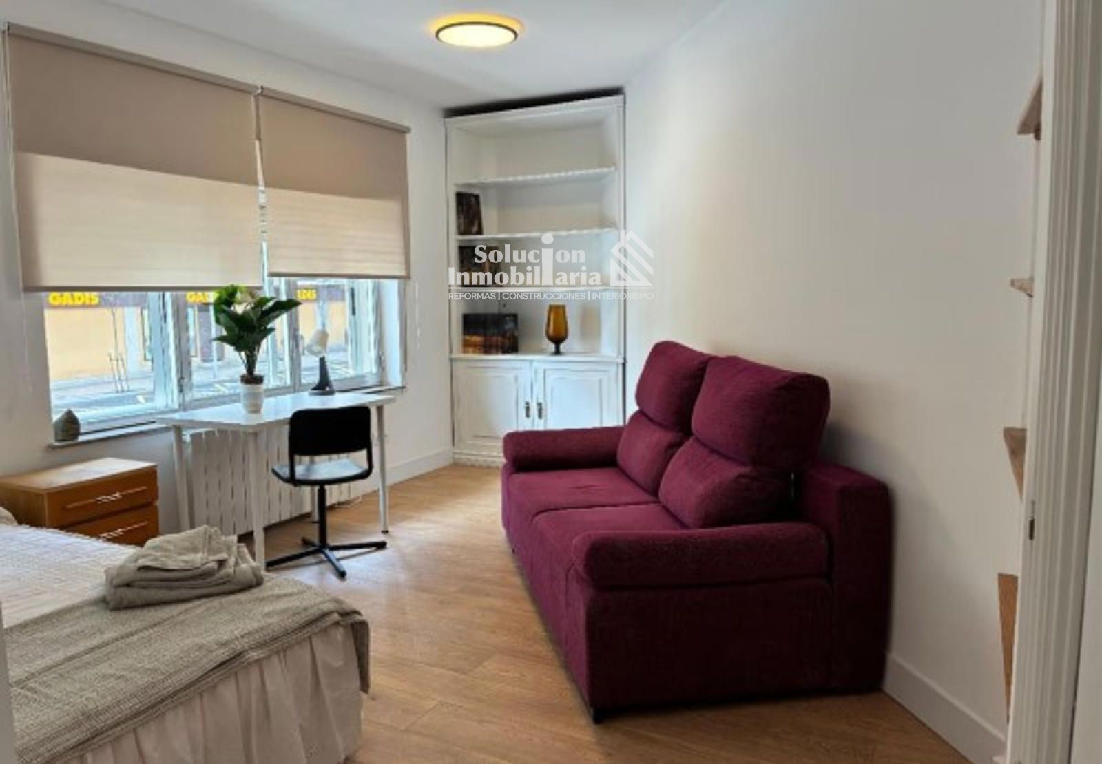 Bedroom of Flat to rent in Salamanca Capital  with Heating and Furnished