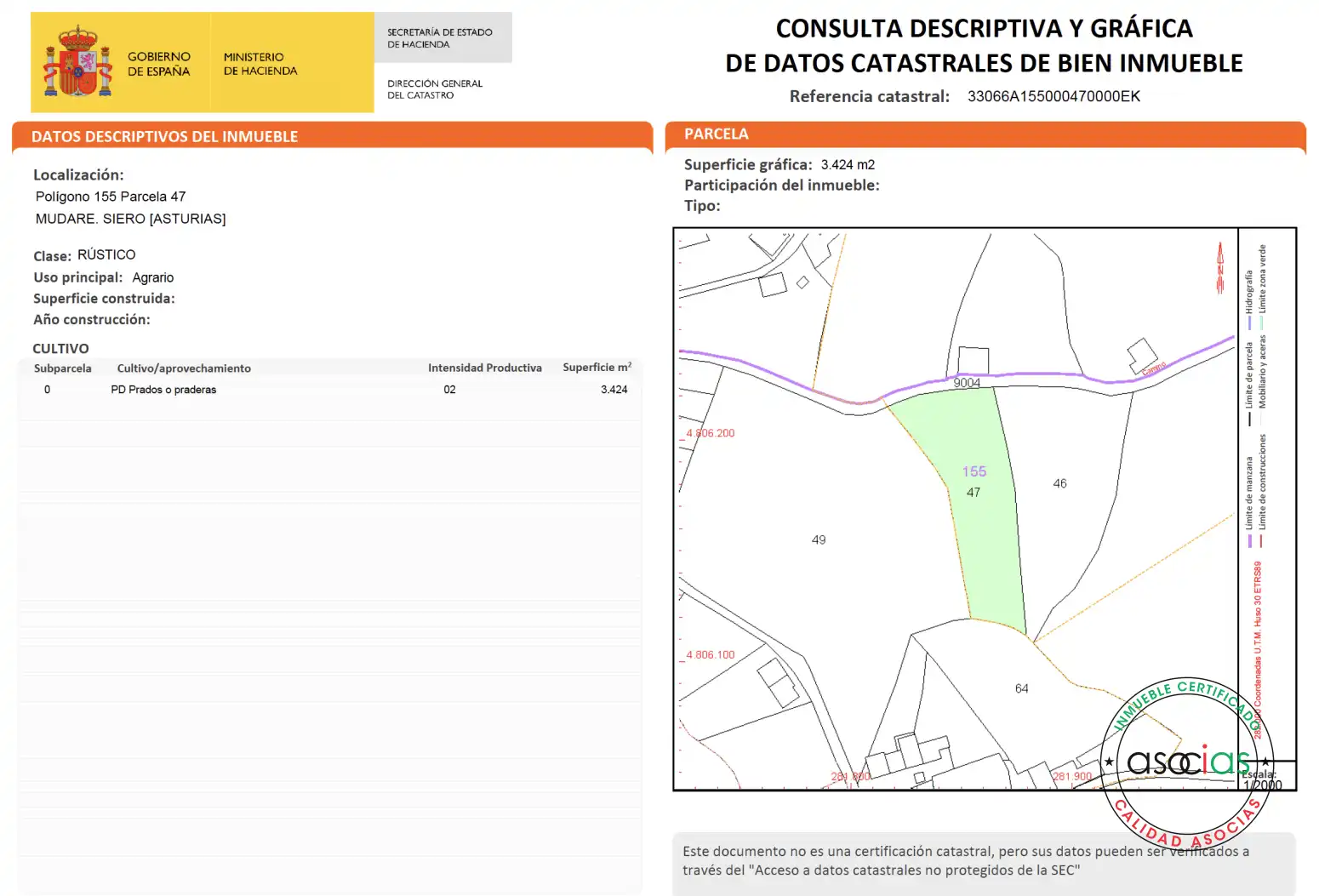 Terreno residencial en venta en Gijún - GIJUN, imagen 13